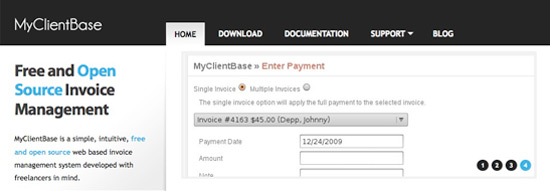 Logiciel open source de facturation en ligne