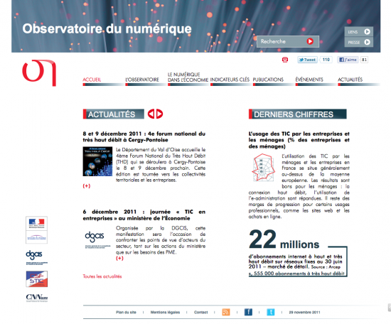 Observatoire Du Numérique