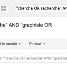 Faire une recherche sur Google+ pour trouver des projets en graphisme
