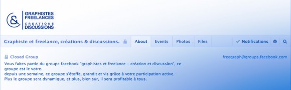 Groupe Graphiste Freelance Creation Discussion Facebook