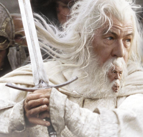 La moustache de Gandalf