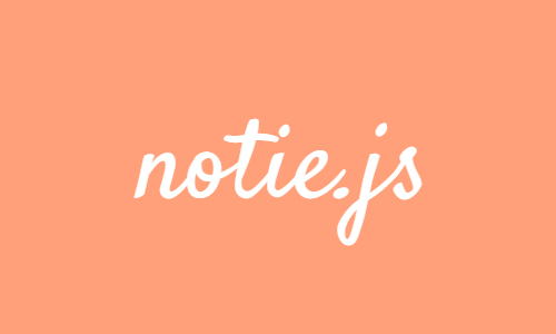 Notie Javascript de Notification