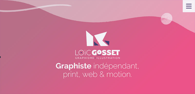 Loïc Gosset, Graphiste à Rennes