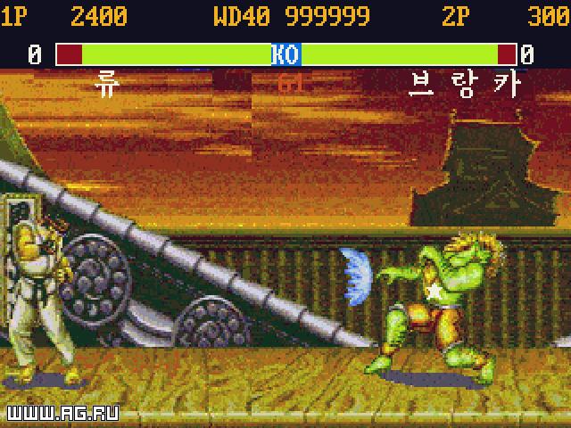 Capture d'écran — Street Fighter II: The World Warrior