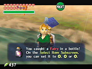 Capture d'écran — The Legend of Zelda: Ocarina of Time